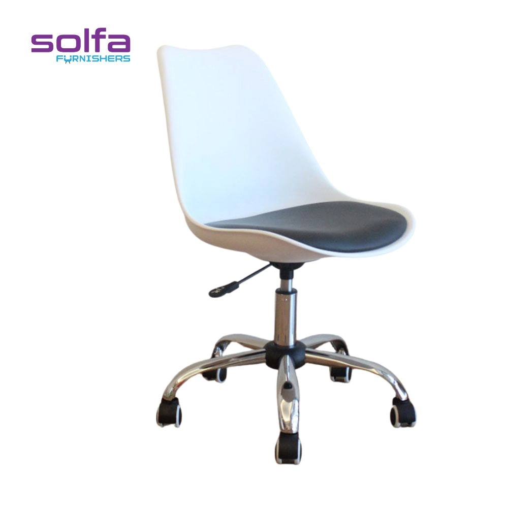 Revolving Tulip Chair - White